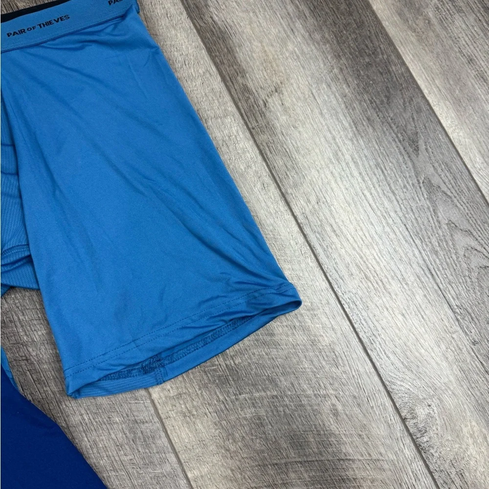 Pair Of‎ Theives Men's Blue Boxer Briefs Set
